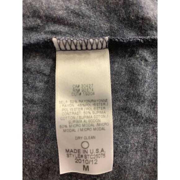 Splendid Medium Hi Lo Blouse Tie Back Detail - Picture 8 of 8